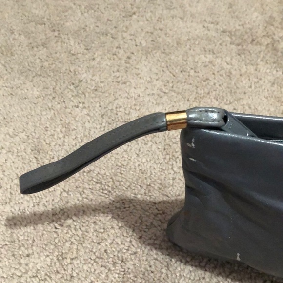 Vintage Small Grey Wristlet Purse - Picture 5 of 5